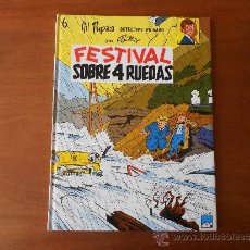 Cómics: GIL PUPILA Nº 6: FESTIVAL SOBRE CUATRO RUEDAS, ED. CASALS, 1991 TAPA DURA. M. TILLIEUX.. Lote 34923856
