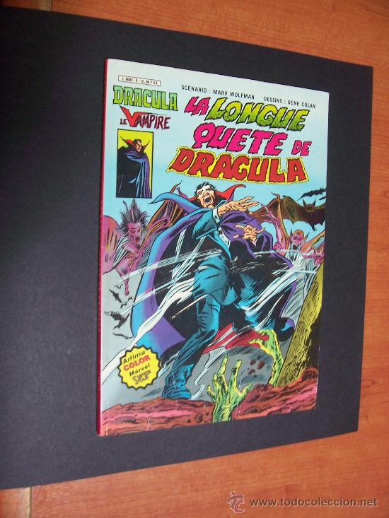 C&oacute;mics: DRACULA LE VAMPIRE - N&ordm; 9 - LA LONGE QUETE DE DRACULA - MARVEL / ARTIMA - FRANC&Eacute;S - Foto 1