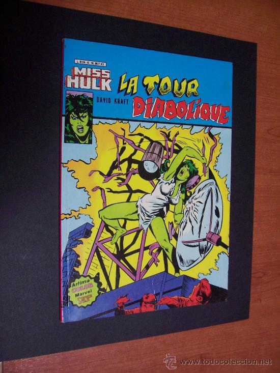 C&oacute;mics: MISS HULK - N&ordm; 6 - LA TOUR DIABOLIQUE - MARVEL / ARTIMA - FRANC&Eacute;S