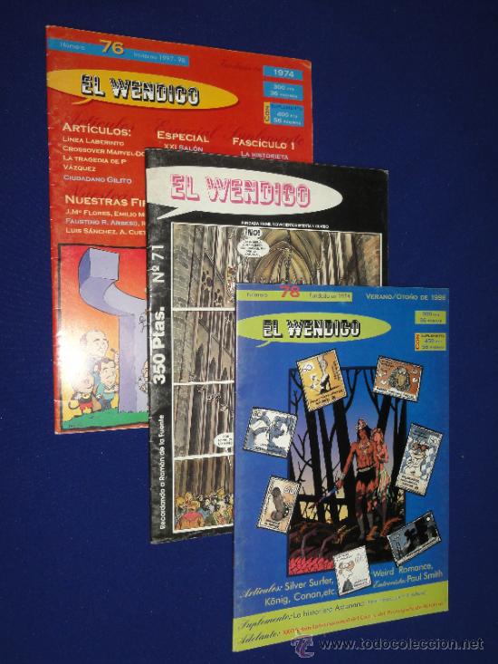 Comics: 3 COMICS EL WENDIGO