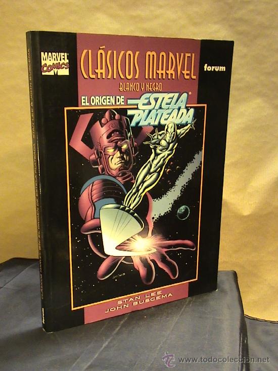 C&oacute;mics: ESTELA PLATEADA  CLASICOS MARVEL EL ORIGEN b/n - Foto 2