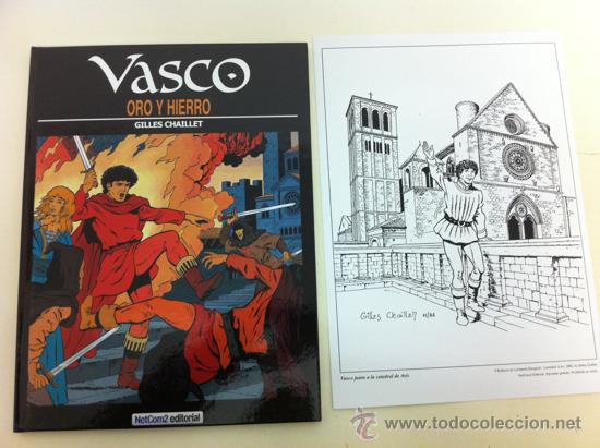 Comics: Vasco 1: Oro y Hierro - l&aacute;mina de Regalo - Gilles Chaillet - NETCOM2