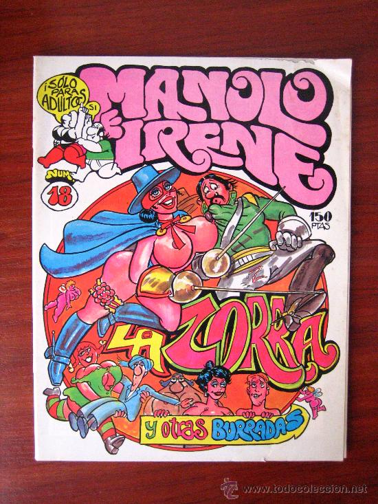 C&oacute;mics: MANOLO E IRENE N&ordm; 18, COMIC PARA ADULTOS - Foto 1