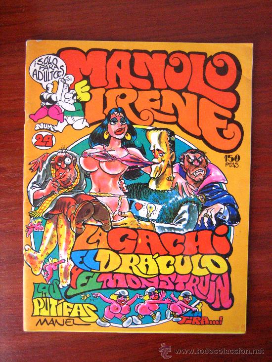 C&oacute;mics: MANOLO E IRENE N&ordm; 24, COMIC PARA ADULTOS - Foto 1