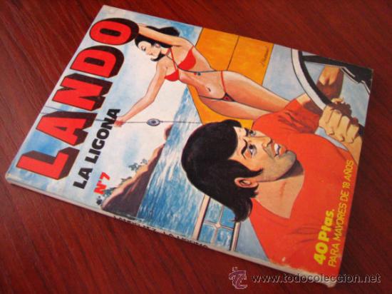 C&oacute;mics: LANDO N&ordm; 7....LA LIGONA...EROTICA - Foto 1