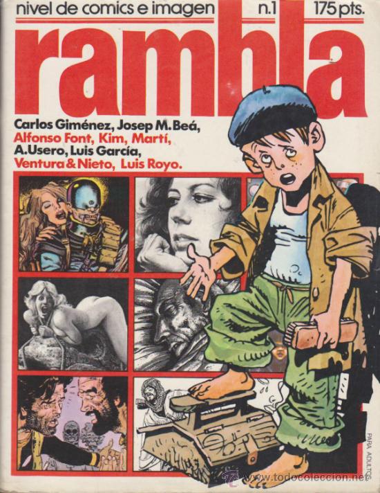 C&oacute;mics: Rambla. Lote de 18 ejemplares del 1 al 18. - Foto 1