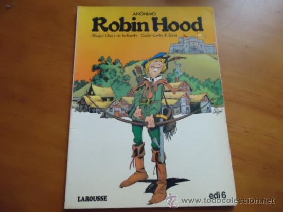 C&oacute;mics: roBin hooD anonimo , larouse edi 6 1982 - Foto 1