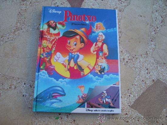 C&oacute;mics: LLIBRE-COMIC DISNEY EDICI&Oacute; BILING&Uuml;E CATAL&Agrave;- ANGL&Egrave;S: PINOTXO (PINOCCHIO) - Foto 1