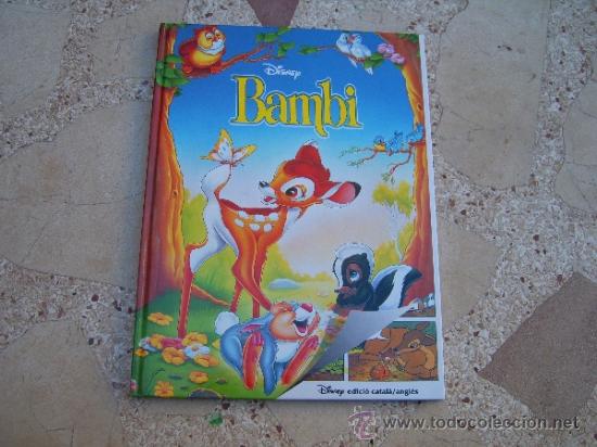 C&oacute;mics: LLIBRE-COMIC DISNEY EDICI&Oacute; BILING&Uuml;E CATAL&Agrave;- ANGL&Egrave;S: BAMBI - Foto 1