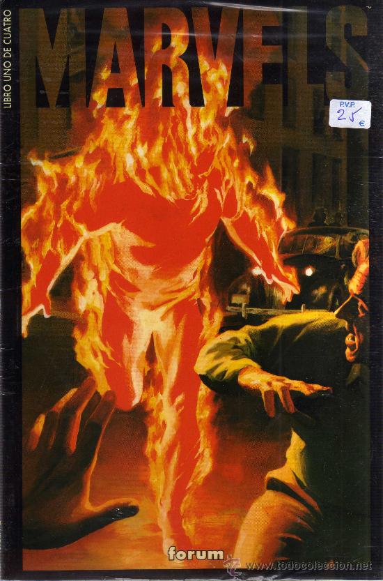C&oacute;mics: Marvels (Colecci&oacute;n completa 4 ejemplares, Forum) - Foto 1