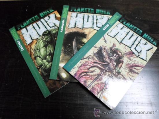 C&oacute;mics: Planeta Hulk. Panini Comics, numero 9.10. y 11.   12 euros cada comics - Foto 1