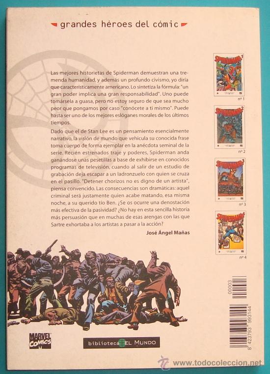 C&oacute;mics: GRANDES HEROES DEL COMIC, EL MUNDO - MARVEL,  N&ordm; 3, SPIDERMAN 3 - Foto 2