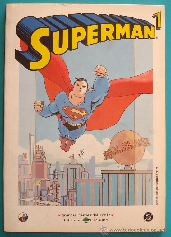 C&oacute;mics: GRANDES HEROES DEL COMIC EL MUNDO MARVEL N&ordm; 11, SUPERMAN 1 - Foto 1