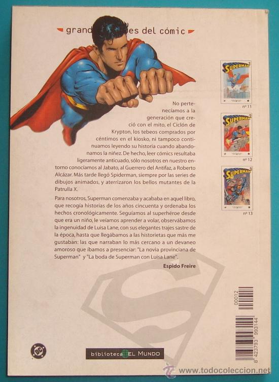 C&oacute;mics: GRANDES HEROES DEL COMIC, EL MUNDO - MARVEL,  N&ordm; 12, SUPERMAN 2 - Foto 2