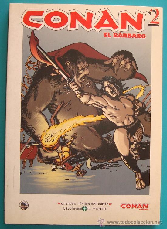 C&oacute;mics: GRANDES HEROES DEL COMIC, EL MUNDO - MARVEL, N&ordm; 24, CONAN 2 - Foto 1
