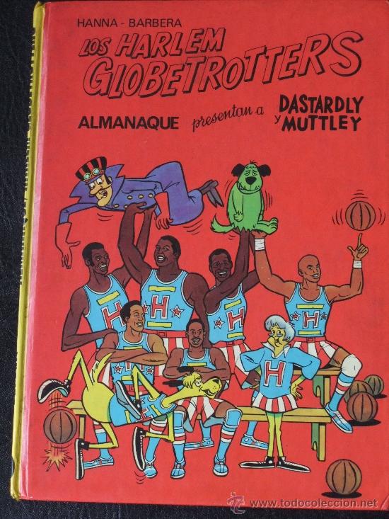 C&oacute;mics: ALMANAQUE LOS HARLEM GLOBETROTTERS 1973 TAPA DURA - Foto 1