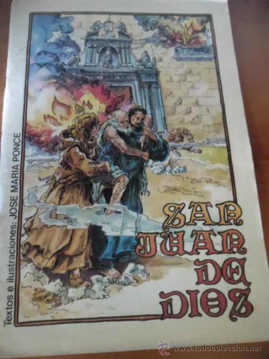 C&oacute;mics: COMIC - SAN JUAN DE DIOS - 1982 - JOSE MARIA PONCE - Foto 1