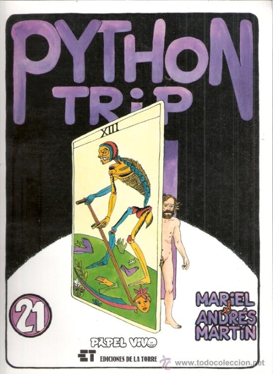 C&oacute;mics: COLECCION PAPEL VIVO - PYTHON TRIP - N&ordm; 21 - MARIEL Y A. MARTIN - Foto 1