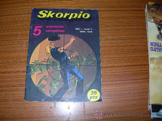 C&oacute;mics: SKORPIO     N&ordm; 0    DE EDILAN - Foto 1