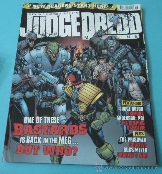 C&oacute;mics: JUDGE DREDD MEG 238 2005 - Foto 1