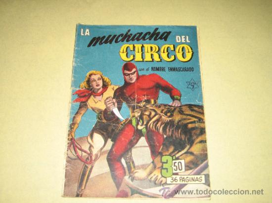 C&oacute;mics: EL HOMBRE ENMASCARADO - LA MUCHACHA DEL CIRCO - Foto 1
