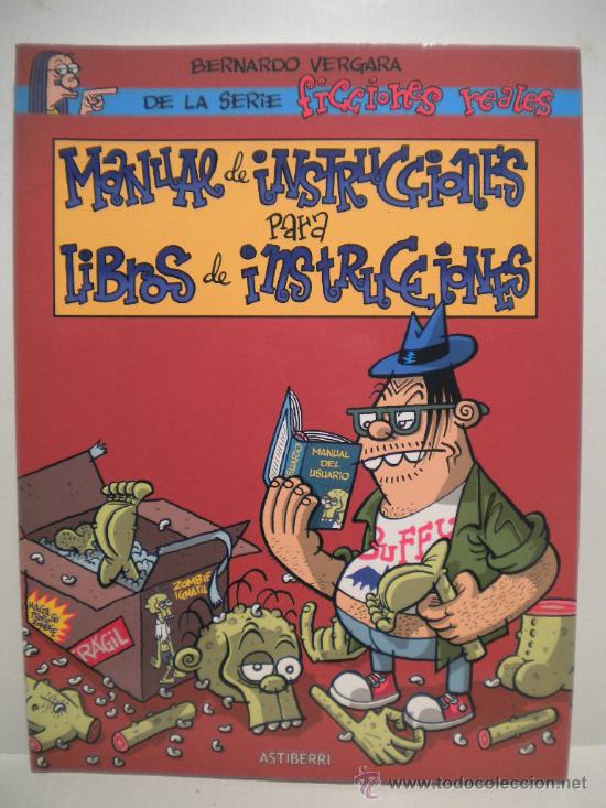 C&oacute;mics: MANUAL DE INSTRUCCIONES PARA LIBROS DE INSTRUCCIONES - Foto 1