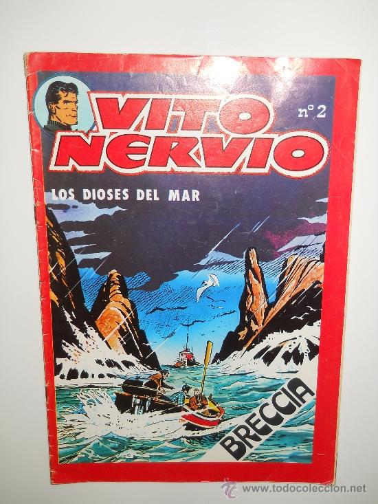 C&oacute;mics: VITO NERVIO N&ordm; 2 LOS DIOSES DEL MAR - BRECCIA -A&Ntilde;OS 80 - Foto 1