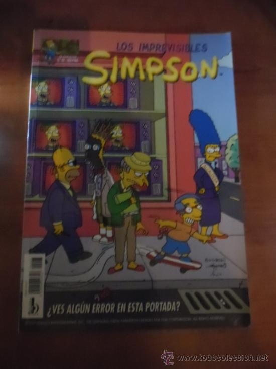 C&oacute;mics: LOS IMPREVISIBLES SIMPSON - N&ordm; 23 - Foto 1