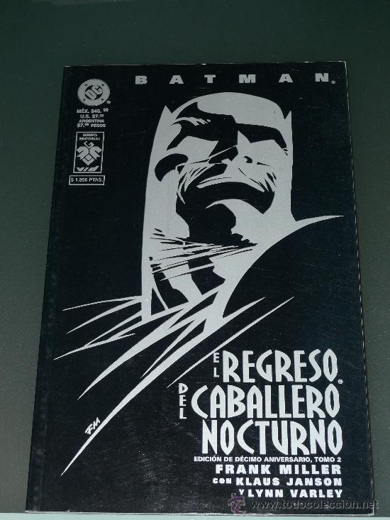 C&oacute;mics: Batman el regreso del se&ntilde;or nocturno Tomo 2 de Vid - Foto 1