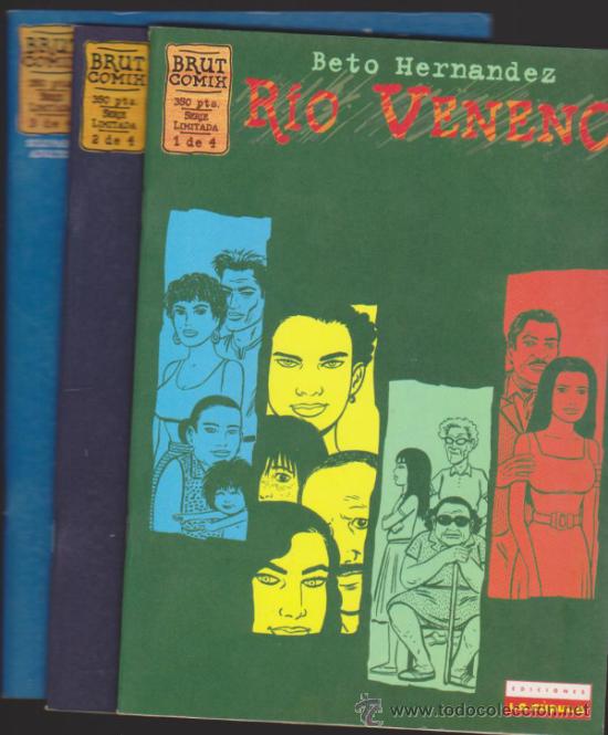 C&oacute;mics: R&iacute;o Veneno. Lote de 3 ejemplares: 1,2 y 3. - Foto 1