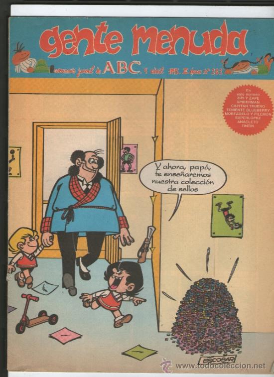 Comics: GENTE MENUDA Num.282 SEMANARIO JUVENIL DE ABC