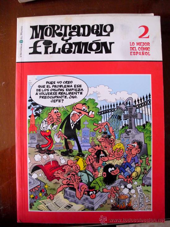 C&oacute;mics: LO MEJOR DEL COMIC ESPA&Ntilde;OL. EL MUNDO. MORTADELO Y FILEMON 2 - Foto 1