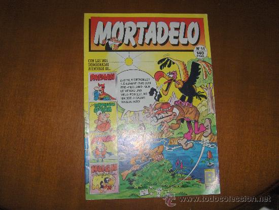 C&oacute;mics: COMIC MORTADELO NUM.14, EDICIONES B, 1987, 35 p&aacute;ginas - Foto 1