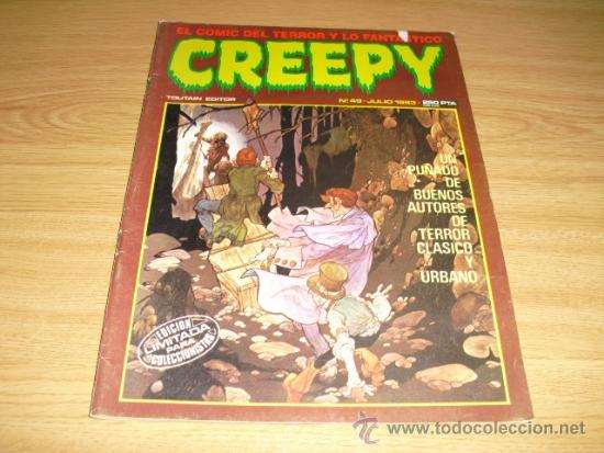 C&oacute;mics: CREEPY - N&ordm; 49 - TOUTAIN EDITOR - JULIO DE 1983.