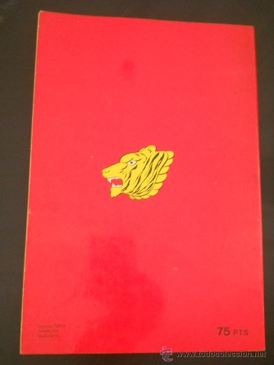 C&oacute;mics: SANDOKAN - EMILIO SALGARI -  EDICIONES TOPELA A&Ntilde;O 1976 - Foto 2