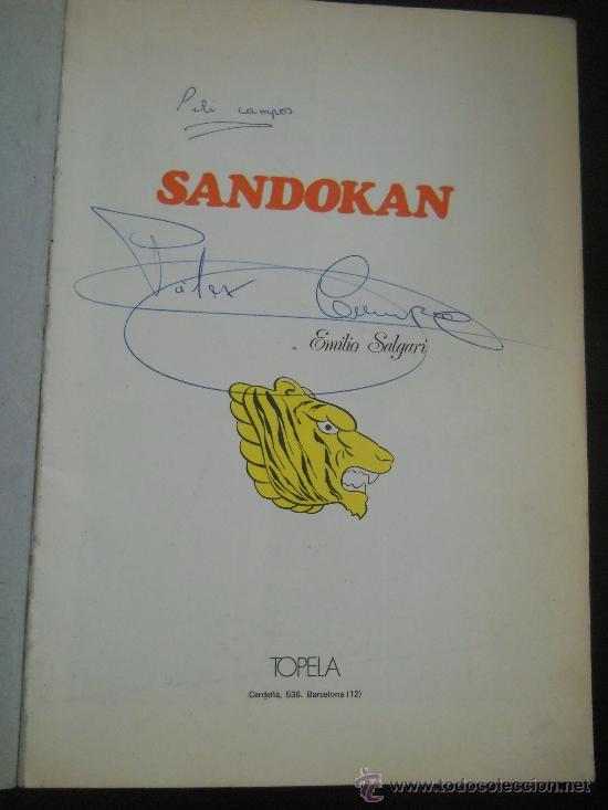 C&oacute;mics: SANDOKAN - EMILIO SALGARI -  EDICIONES TOPELA A&Ntilde;O 1976 - Foto 3
