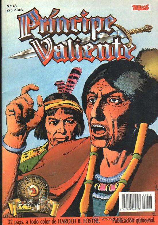 C&oacute;mics: EL PRINCIPE VALIENTE. EDICION HISTORICA. N&ordm; 48. EDICIONES B. - Foto 1