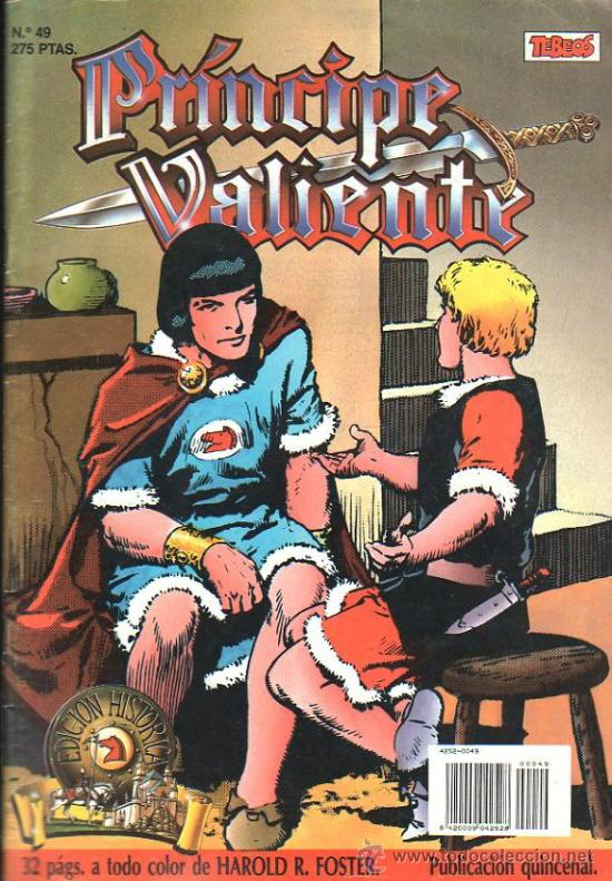 C&oacute;mics: EL PRINCIPE VALIENTE. EDICION HISTORICA. N&ordm; 49. EDICIONES B. - Foto 1