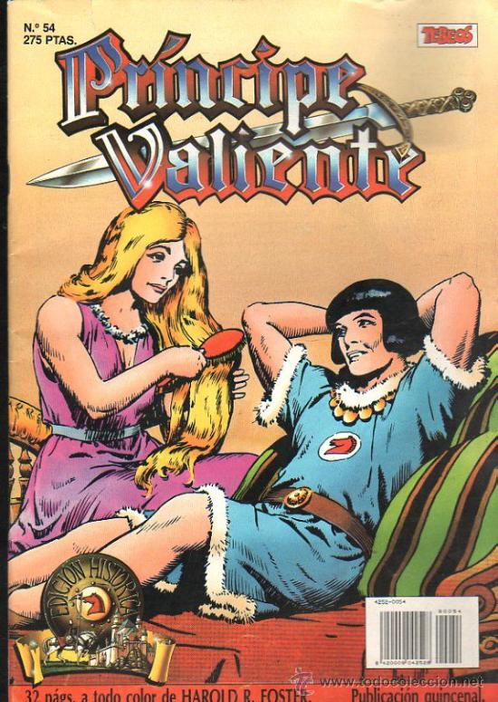 C&oacute;mics: EL PRINCIPE VALIENTE. EDICION HISTORICA. N&ordm; 54. EDICIONES B. - Foto 1