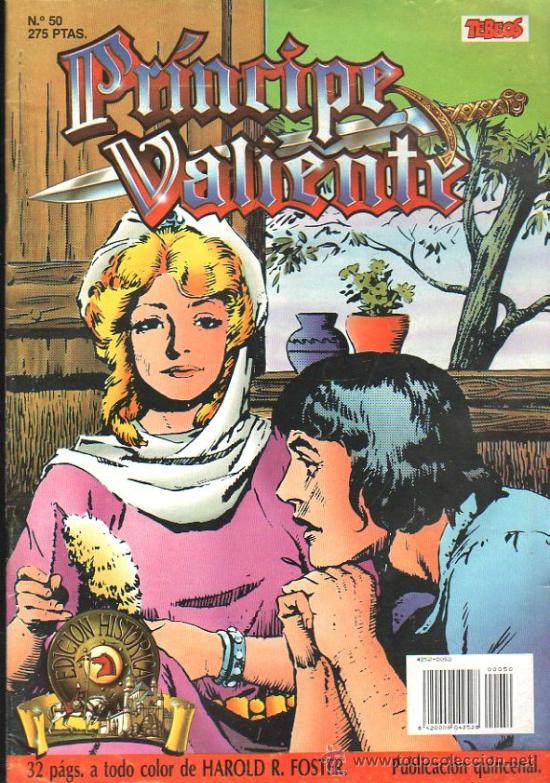 C&oacute;mics: EL PRINCIPE VALIENTE. EDICION HISTORICA. N&ordm; 50. EDICIONES B. - Foto 1