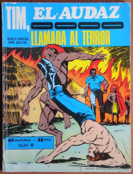 C&oacute;mics: TIM EL AUDAZ N&ordm; 5. Ediciones EUREDIT. 1.970 - Foto 1