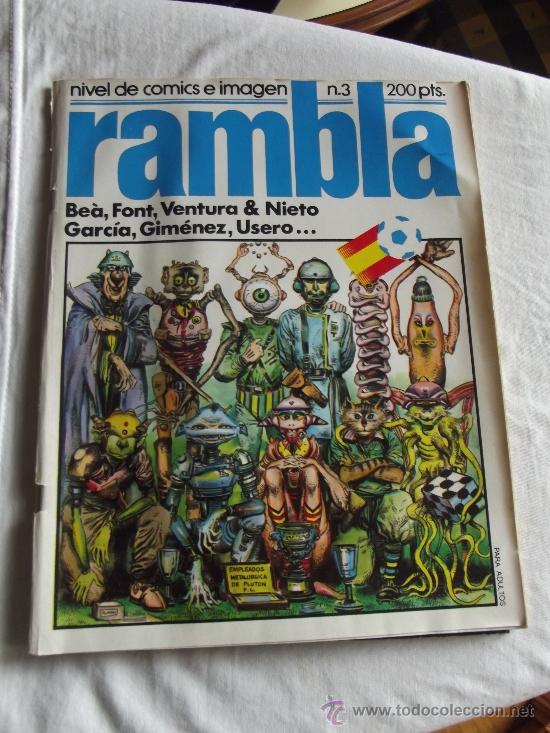 C&oacute;mics: COMIC RAMBLA N&ordm; 3