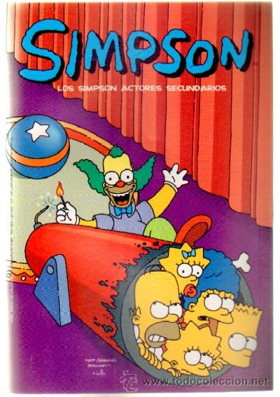C&oacute;mics: LOS SIMPSON. LOS SIMPSON ACTORES SECUNDARIOS. A-COMIC-2488,2 - Foto 1