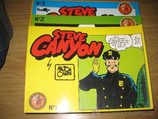 C&oacute;mics: STEVE CANYON -EDICIONES ESEUVE DEL UNO AL 18 - Foto 1