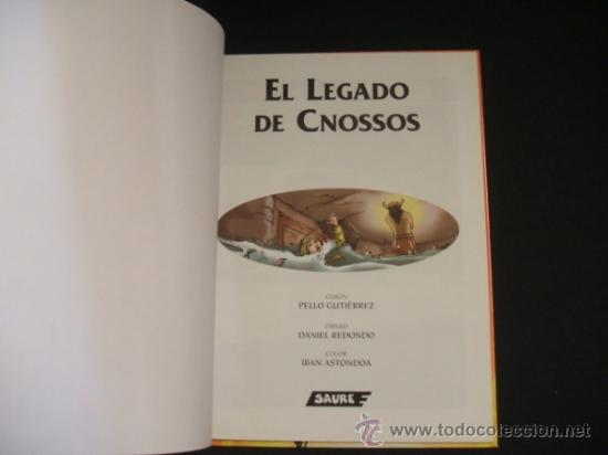 C&oacute;mics: EL LEGADO DE CNOSSOS - GUTIERREZ - SAURE - - Foto 3