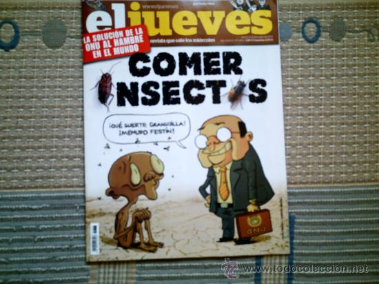 C&oacute;mics: EL JUEVES N&ordm; 1878 COMER INSECTOS - Foto 1