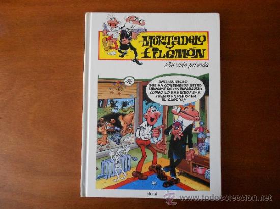 C&oacute;mics: MORTADELO Y FILEM&Oacute;N: SU VIDA PRIVADA. EDITORIAL PLURAL, TAPA DURA - Foto 1