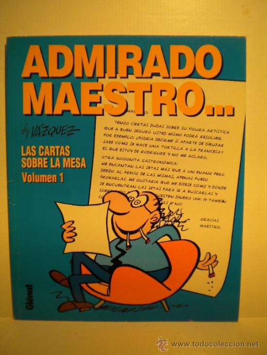 C&oacute;mics: ADMIRADO MAESTRO  -   GLENAT - Foto 1