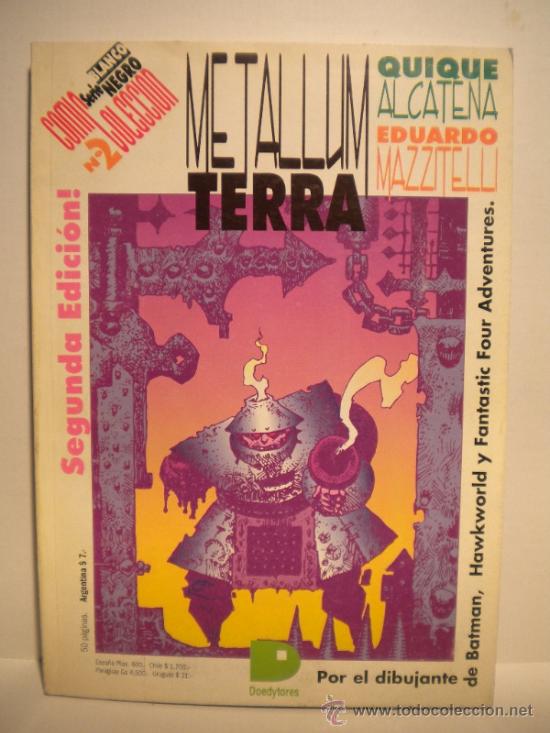 C&oacute;mics: METALLUM TERRA   -  GLENTAR  -  COMIX - Foto 1