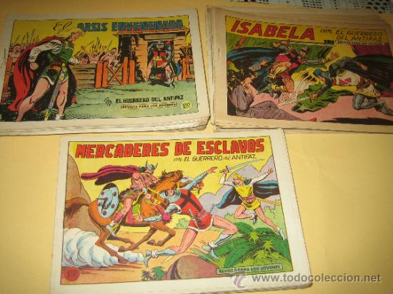 C&oacute;mics: EL GUERRERO DEL ANTIFAZ - DEL 369 AL 520 - TOTAL 151 COMICS ORIGINALES - - Foto 1